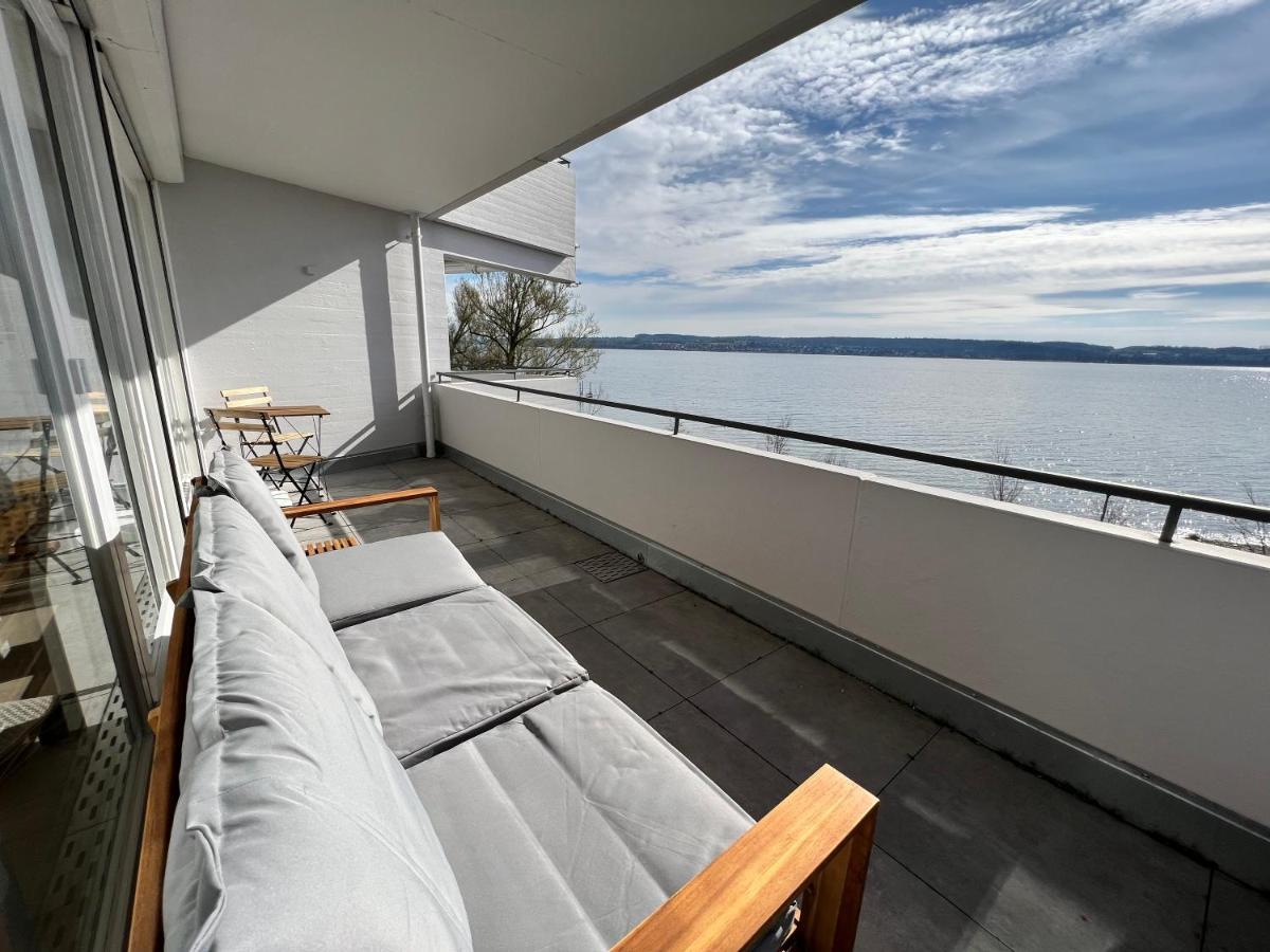 Kleines Seeapartment อูเบอร์ลิงเงน ภายนอก รูปภาพ