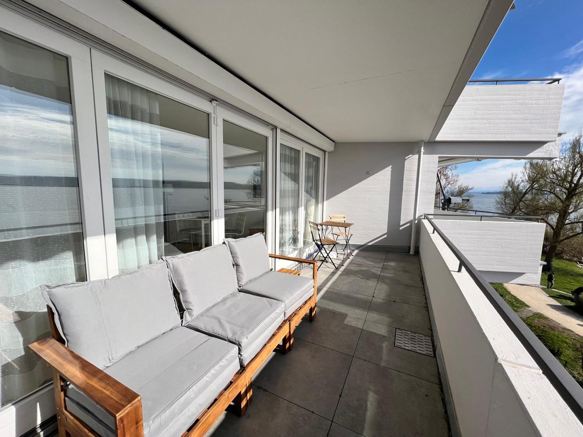 Kleines Seeapartment อูเบอร์ลิงเงน ภายนอก รูปภาพ