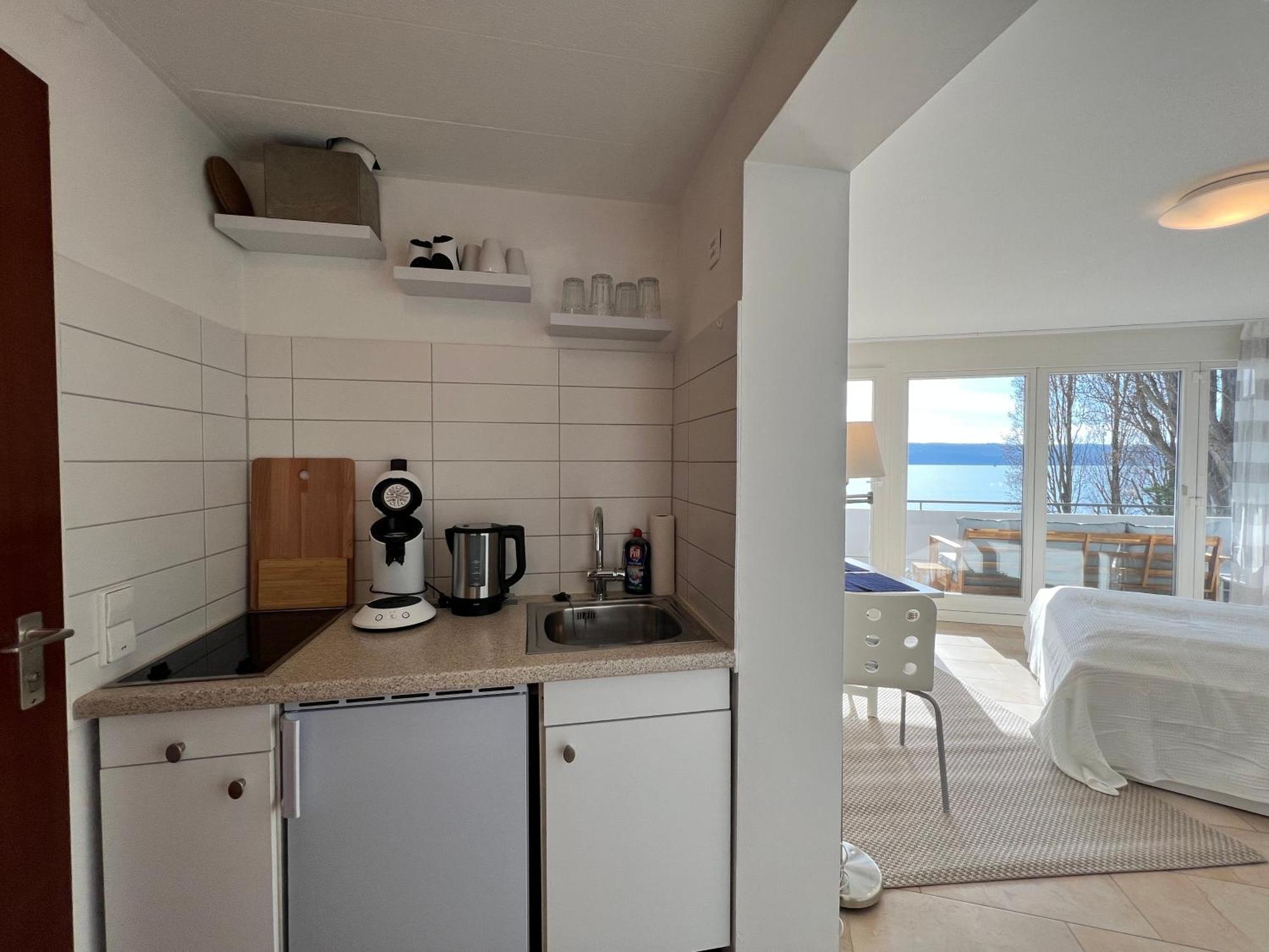 Kleines Seeapartment อูเบอร์ลิงเงน ภายนอก รูปภาพ